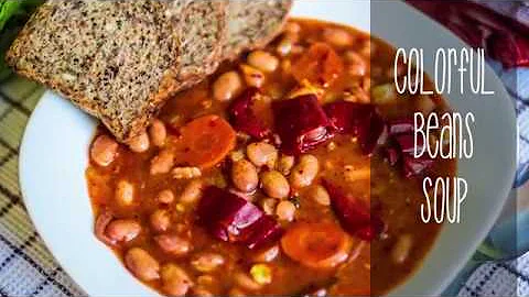 WTF Colorful beans soup - Српски пасуљ