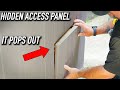 How To Cut In A Hidden Access Panel || Dr Decks