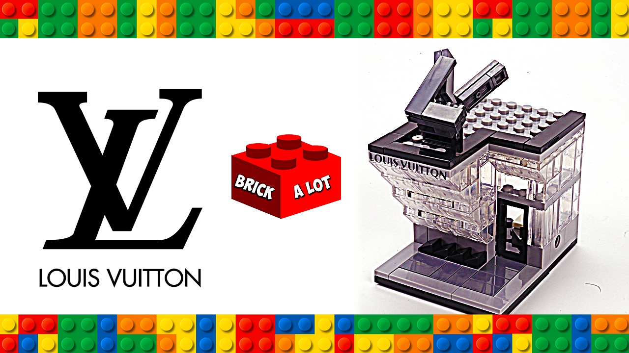 LEGO MOC Louis Vuitton shop (Modular Street) by arjan1982