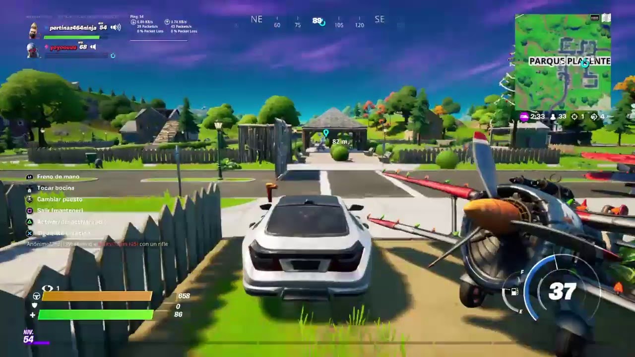 A un es Navidad panas en Fortnite