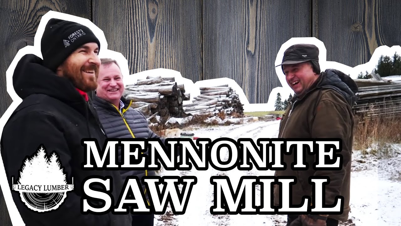 Ohsweken Project Part 1 Visit to Mennonite Saw Mill YouTube