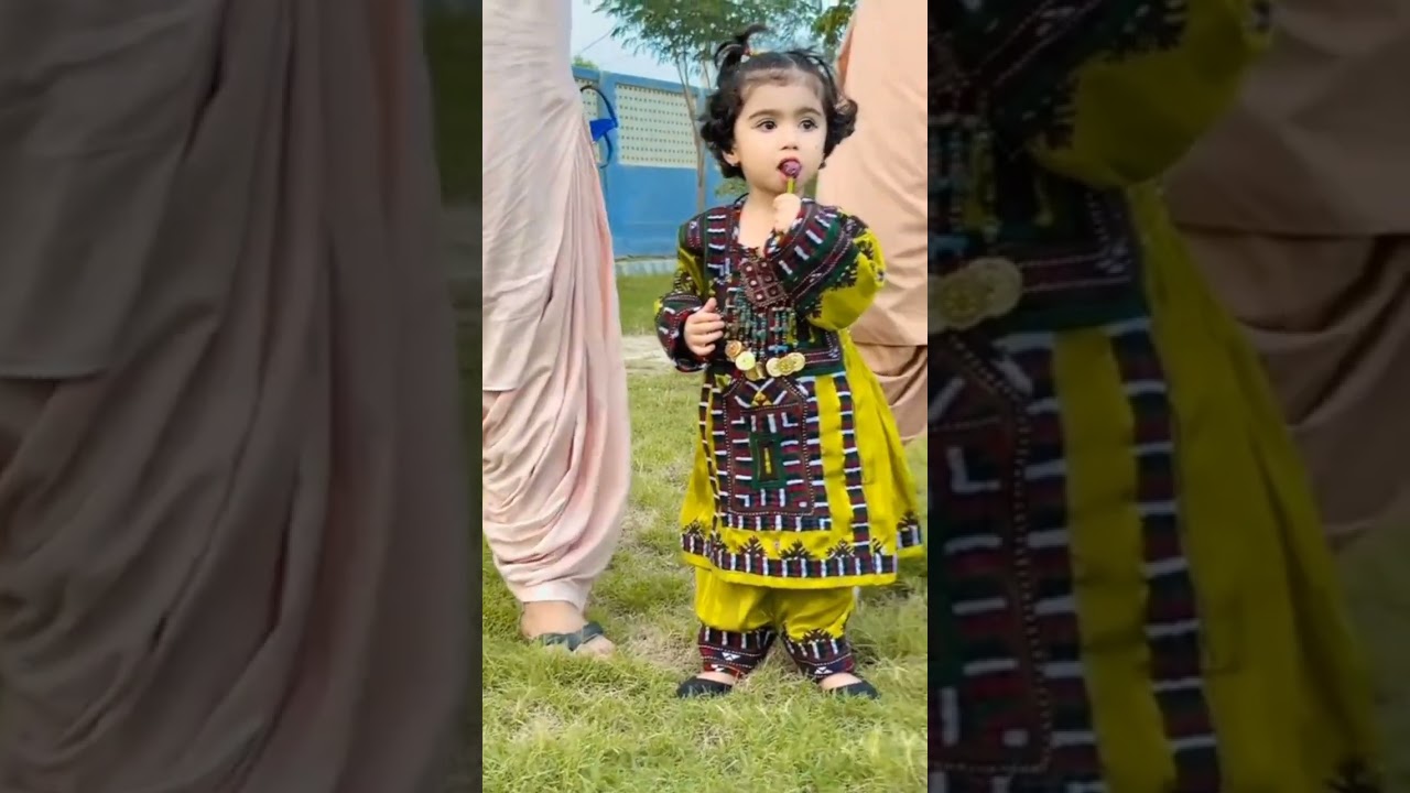 hamara balochi libas itna khubsurat hai to socho hamara balochistan kitna khubsurat hoga kana laddu
