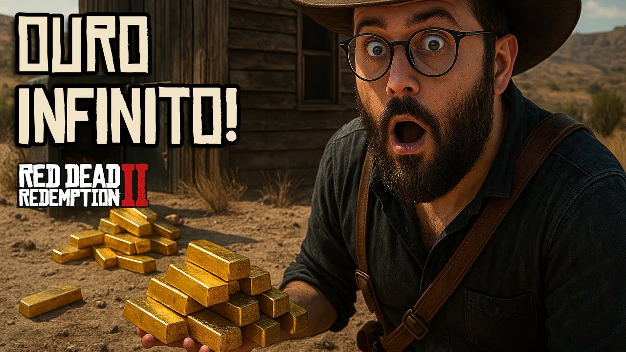 OLHA ESSE BUG INSANO DE OURO INFINITO EM RDR2!