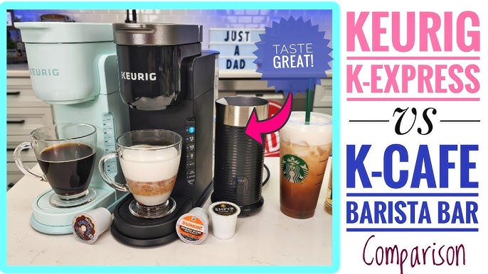 New! Keurig K-Cafe Barista Bar Single Serve Coffee Maker and Frother Dunkin  Smores 