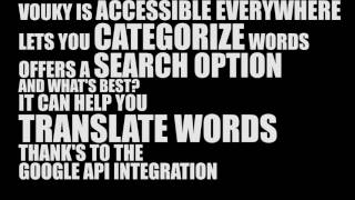 VOUKY - free online tool - create your own dictionary Net Worth