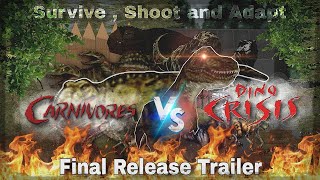 Carnivores Vs Dino Crisis Final Release Trailer 2024 Animation