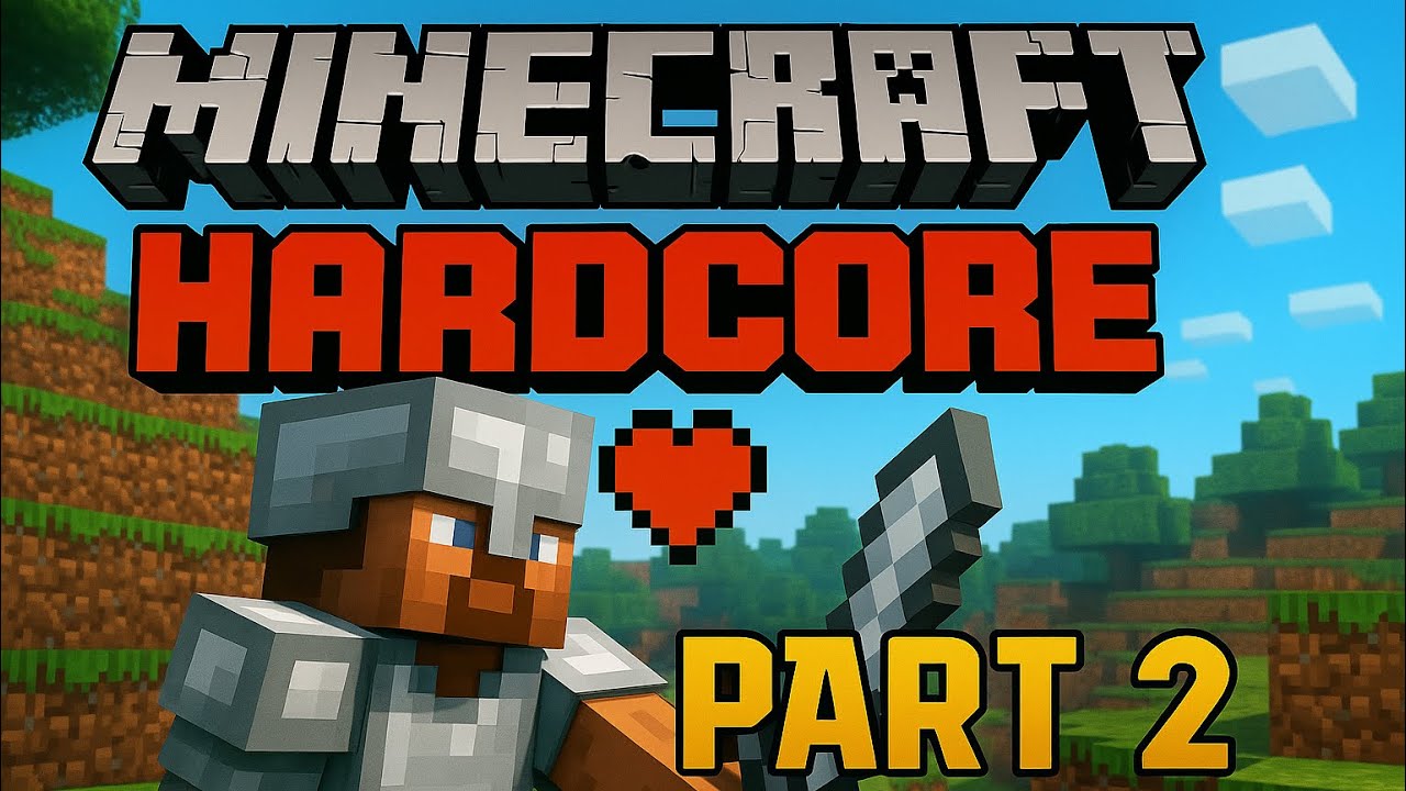 Minecraft Hardcore part 2: The Grind Starts now! - YouTube