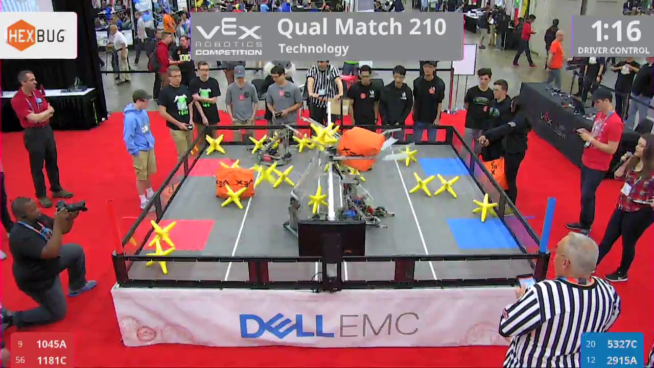 2017 VRC Tech Q210 - 1045A 1181C vs 5327C 2915A - 7 to 41