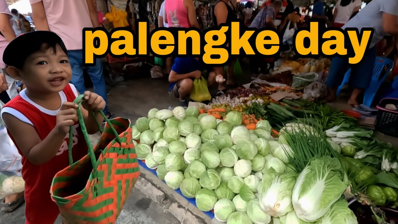 Palengke day pagbili ng tilapya na buhay