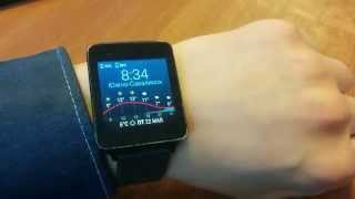 Управление жестами на Lg G Watch Управление жестами на Lg G Watch