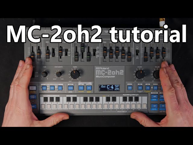 Tubbutec MC-2oh2 tutorial and demo (Roland MC-202 mod) - YouTube
