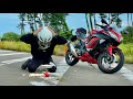 念願だったバイク納車日にクラッシュしたんだけどwww