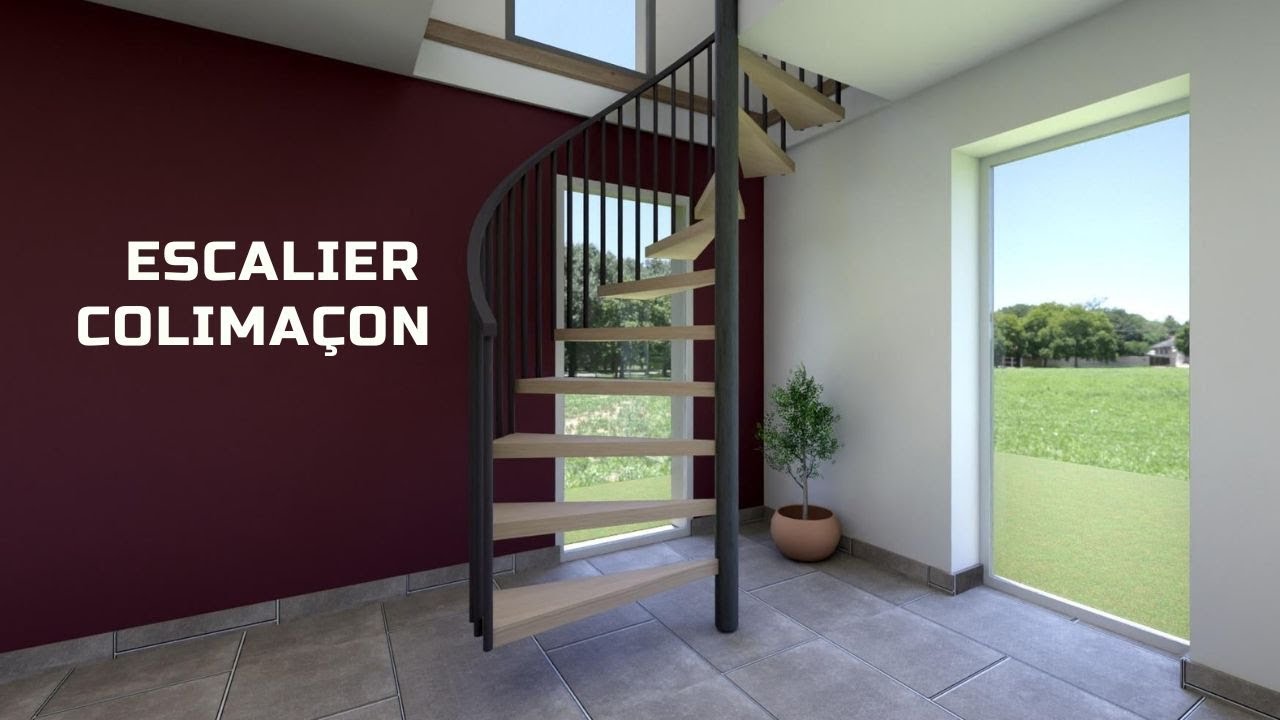 KOZIKAZA POSER UN ESCALIER EN COLIMAÇON - DÉBUTANTS TUTO 6 - YouTube
