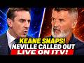 Roy Keane Calls Out Neville in ITV World Cup Clash