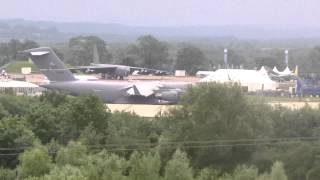 C-17 departure from RIAT 2012.AVI
