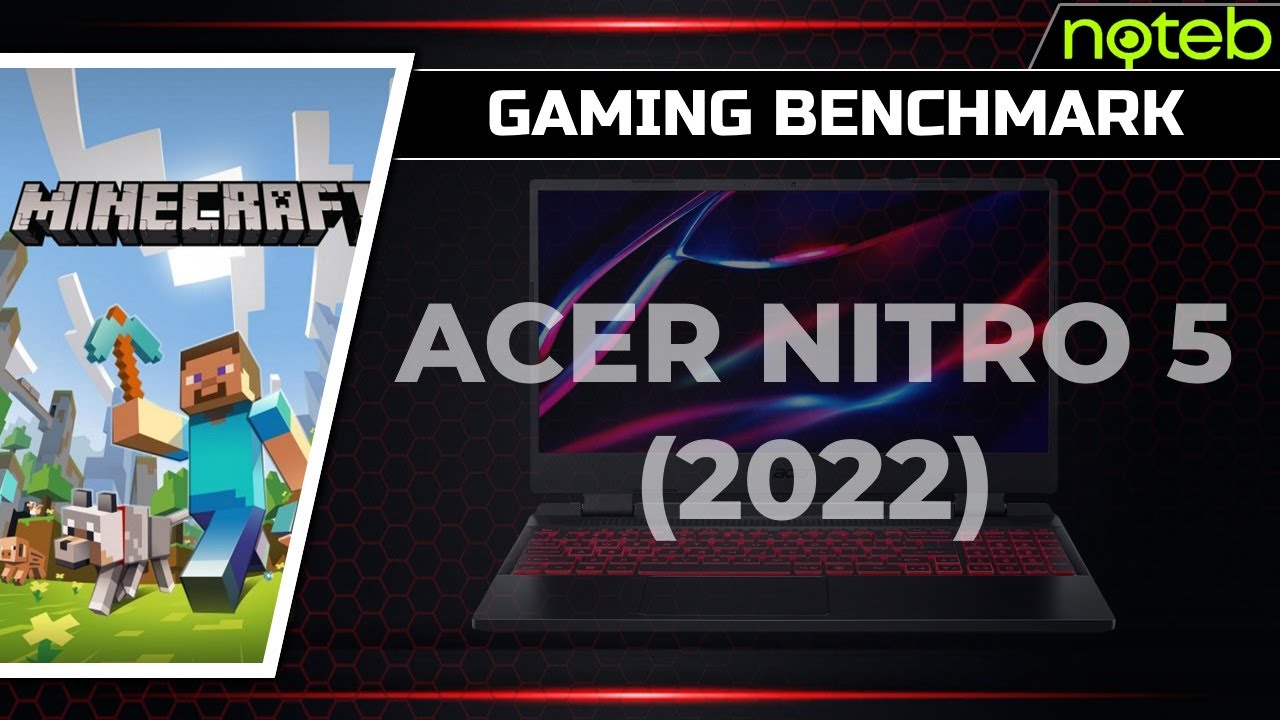 Acer Nitro 5 AN515-58 - Minecraft [ i5-12500H | RTX 3050 ] - YouTube