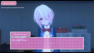 I wasn't alone after all... | Love Love School Days screenshot 1