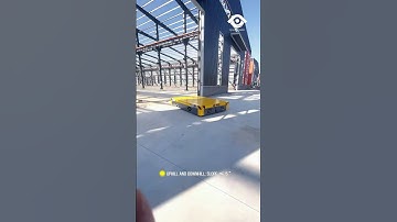 steerable transfer cart for factory