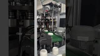 The customized cup lid machine for our client has been completed.