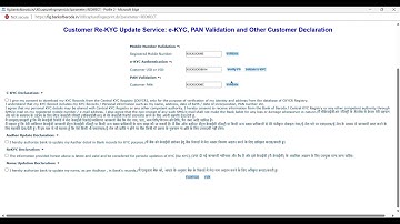 Bank of Baroda BC Point  * Re-KYC Service *