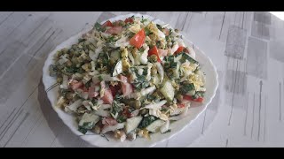 САЛАТ ИЗ КАПУСТЫ/ОЧЕНЬ ВКУСНЫЙ И БЫСТРЫЙ В ПРИГОТОВЛЕНИИ САЛАТ ИЗ КАПУСТЫ/ОЧЕНЬ ВКУСНЫЙ И БЫСТРЫЙ В ПРИГОТОВЛЕНИИ