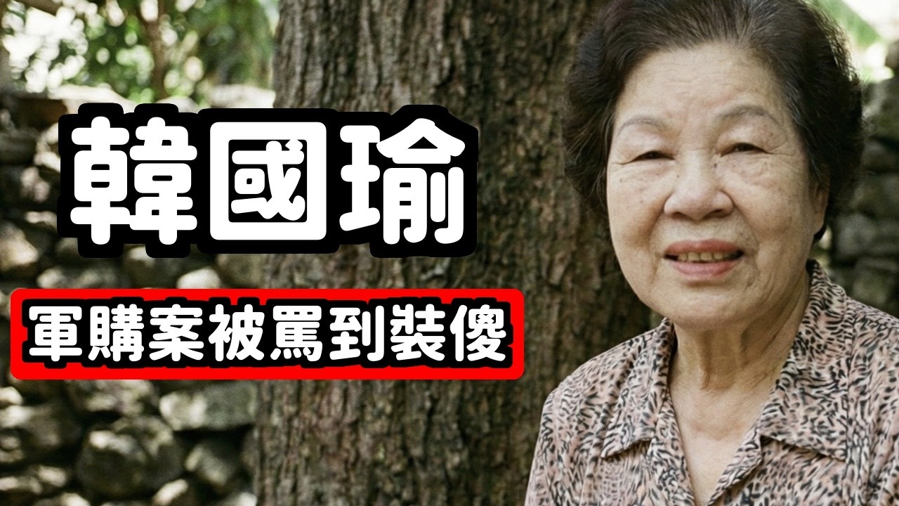 打臉！連藍營自己人都看不下去，韓國瑜軍購案被罵到裝傻