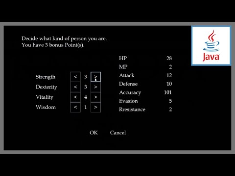 #12 - Character Creation Screen - Dungeon Crawler RPG Development in Java