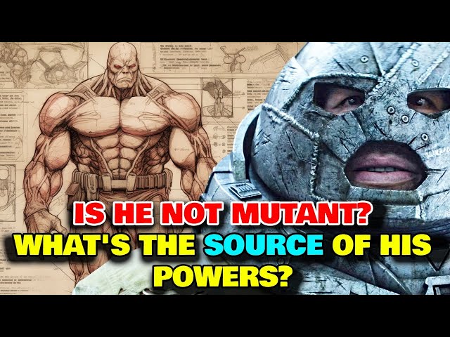 Juggernaut Anatomy Explored - Is He Not A Mutant? Why Does He Wear That Absurd Armor Suit? u0026 More! class=