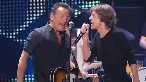 Tumbling Dice - The Rolling Stones and Bruce Springsteen (live at Prudential Center, Newark 2012)