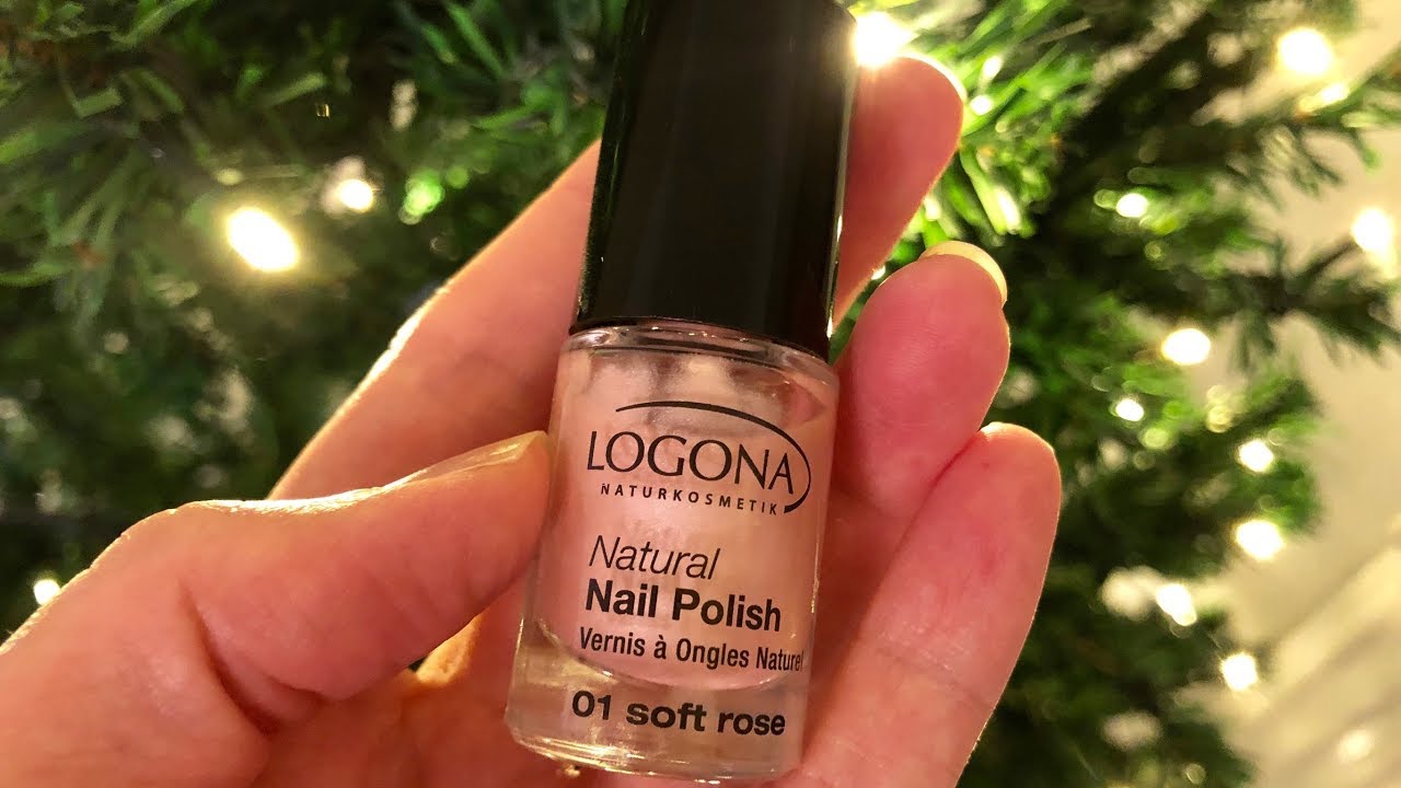 Logona Nagellack Test Natural 01 Soft Rose Youtube