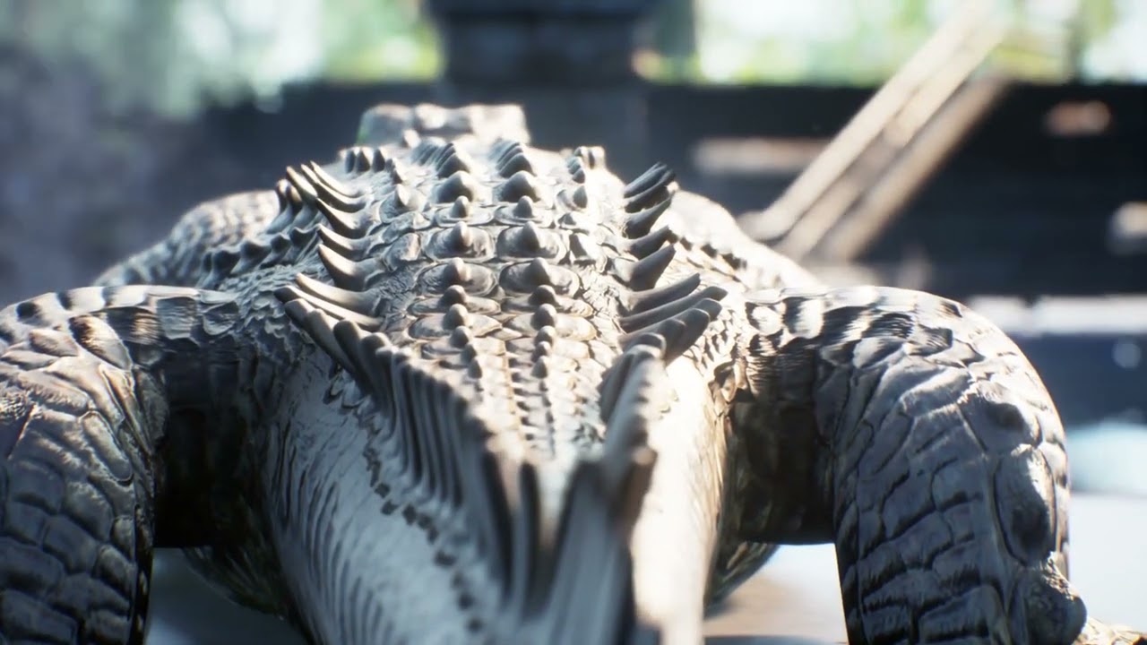 Crocodile 3d model _Ishowcase_ Arena animation_Kamanahalli