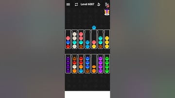 Ball Sort   Level 6087