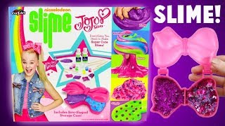 JoJo Siwa Nickelodeon Slime Kit! I Make Three Different Slimes!