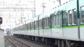 【京阪電鉄】6000系6014F%区間急行樟葉行＠枚方公園('10/09)