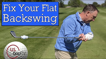 The Flat Backswing Fix - Get Your Golf Swing in the Slot!