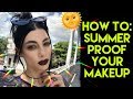 Summer Goth | How to Summer Proof your Makeup