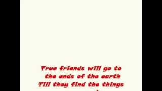 true friend (cover) for a special friend