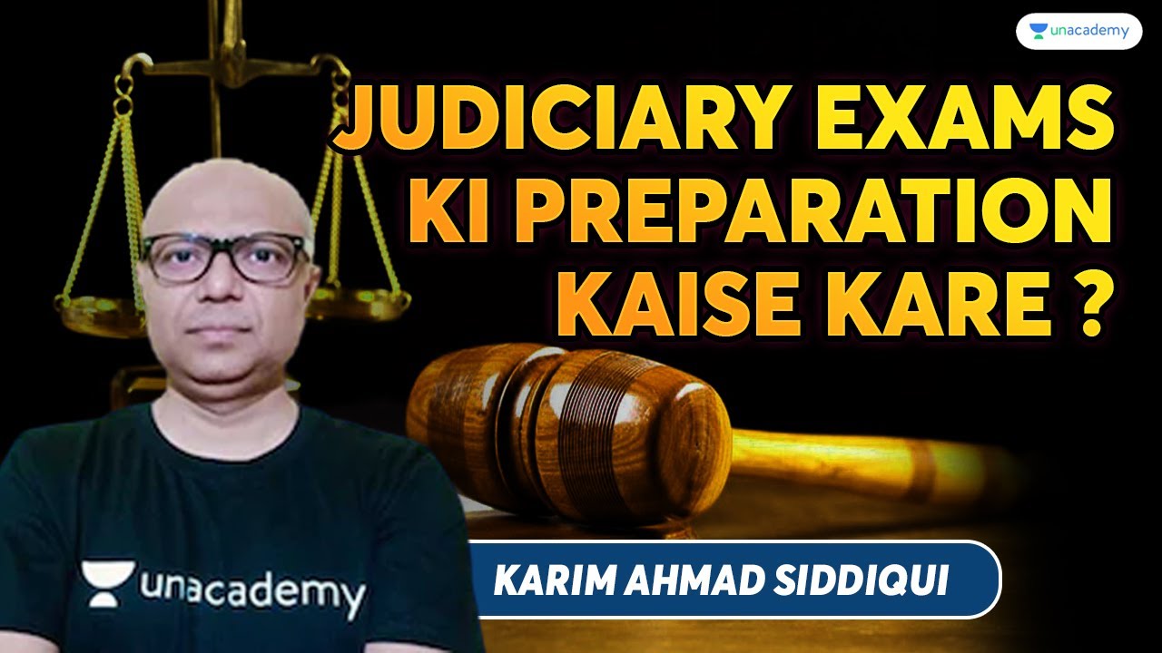Judiciary Exams ki Preparation kaise kare ? |  Karim Siddiqui |  Lets crack Judiciary Exams