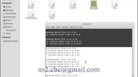 Implementation of TRUST SYSTEM in Clustered Wireless Networks ns2.35