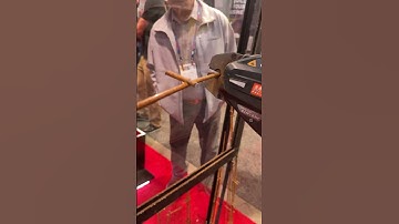 Batter powered Wire mesh cutter by @MAXUSACORPTools what y’all think ? #rebar #wiremesh #concrete