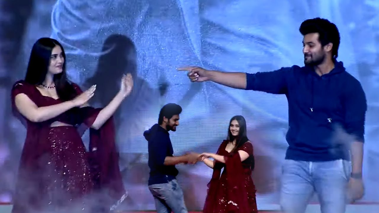Hero Aadi and Heroine Surabhi Dance Performance @ Sashi Movie Pre Release Event|Rana, Aadi, Surbhi