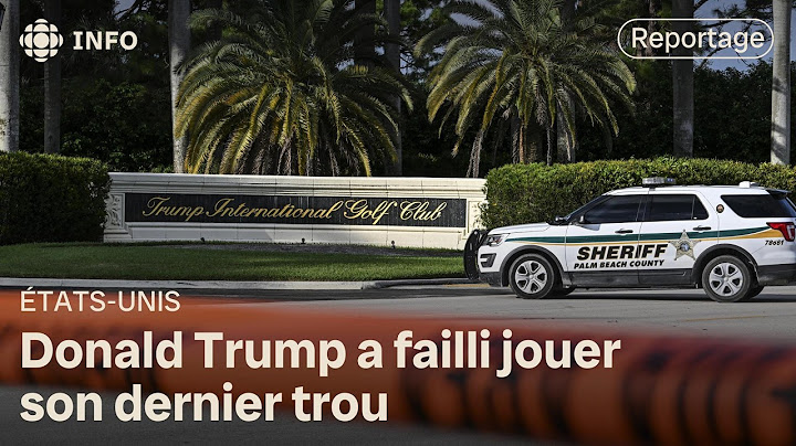 Nouvelle tentative d’assassinat contre Donald Trump