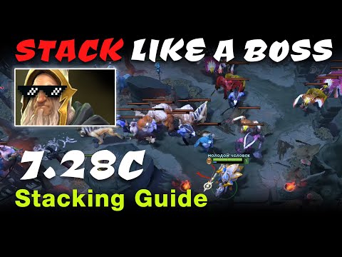 DOTA 2 Stacking guide. Keeper of the Light dire jungle camp stacking guide. Dota 2 7.28C.