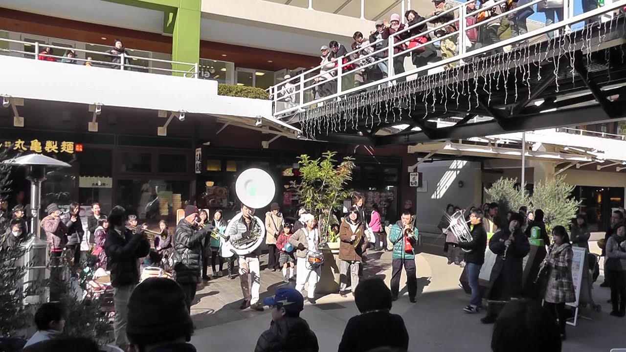 フラッシュモブ　その１　聖者の行進～さんぽ