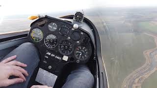 Glider full flight winter HD, EPWS Winch, SZD-51 Junior 12.01.2020,