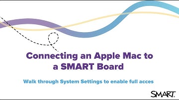 Connecting an Apple Mac to a SMART Board