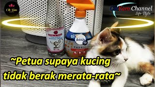 Petua supaya kucing tidak berak meratarata,