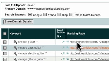 The Challenge: Module 2/Day 6 -  Rank Tracker