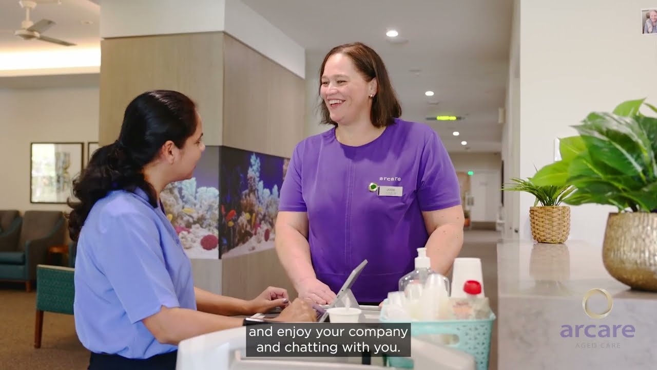 Meet Jodie - Personal Support Worker at Arcare | Team Member Profiles and Stories 
