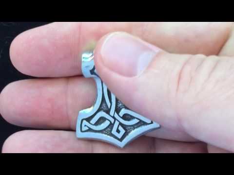 Thors Hammer Pendant by Celtic Knot Works Thors Hammer Pendant by Celtic Knot Works